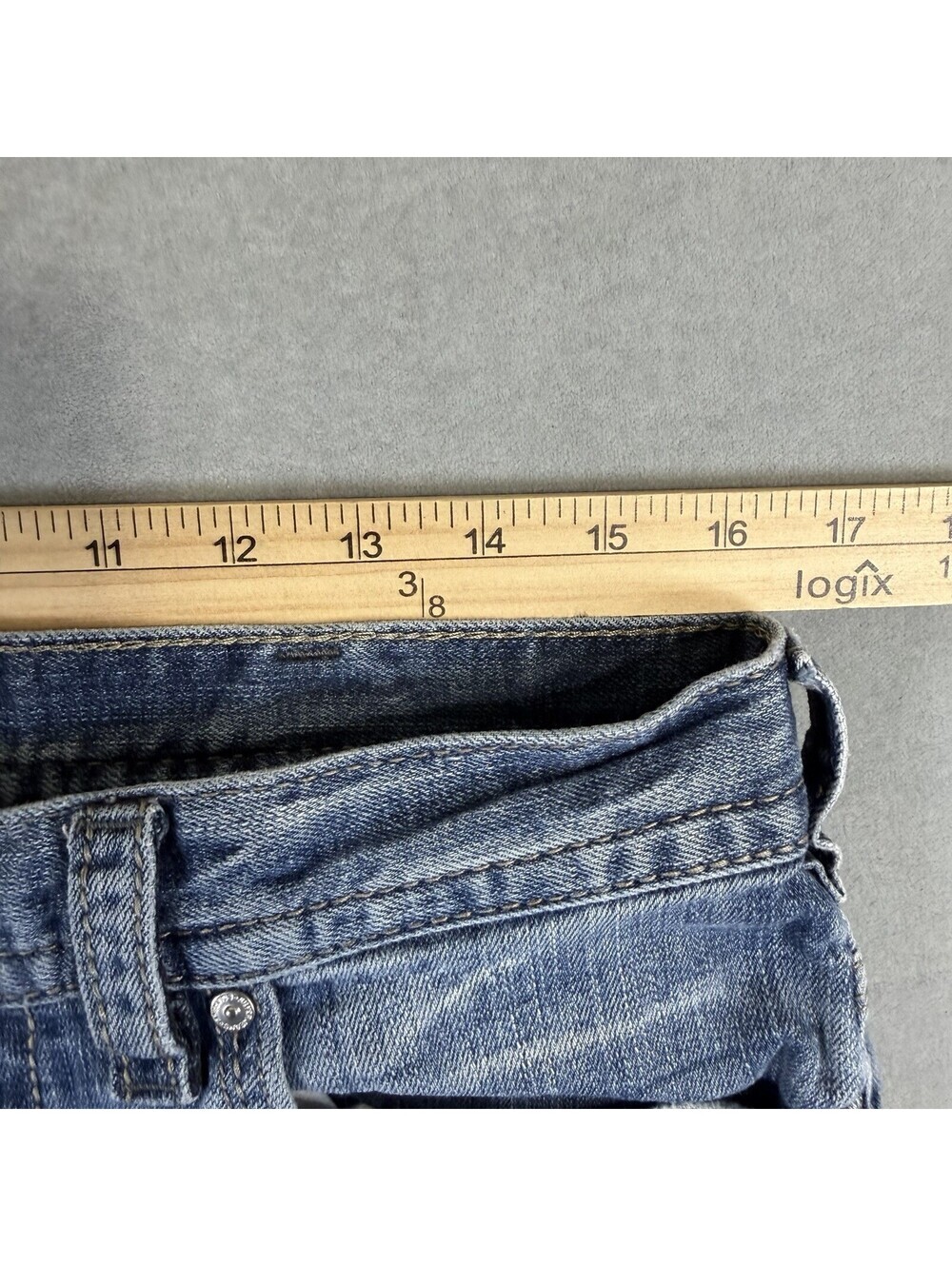 Silver Jeans Gordie Mens 32x32 Blue Bootcut Medium Wash Western Stretch Denim - Picture 7 of 8